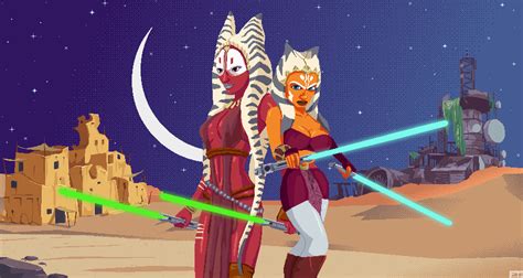 Ahsoka and Shaak